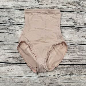 Miraclesuit High Waist Shapewear Briefs in Beige Size Medium